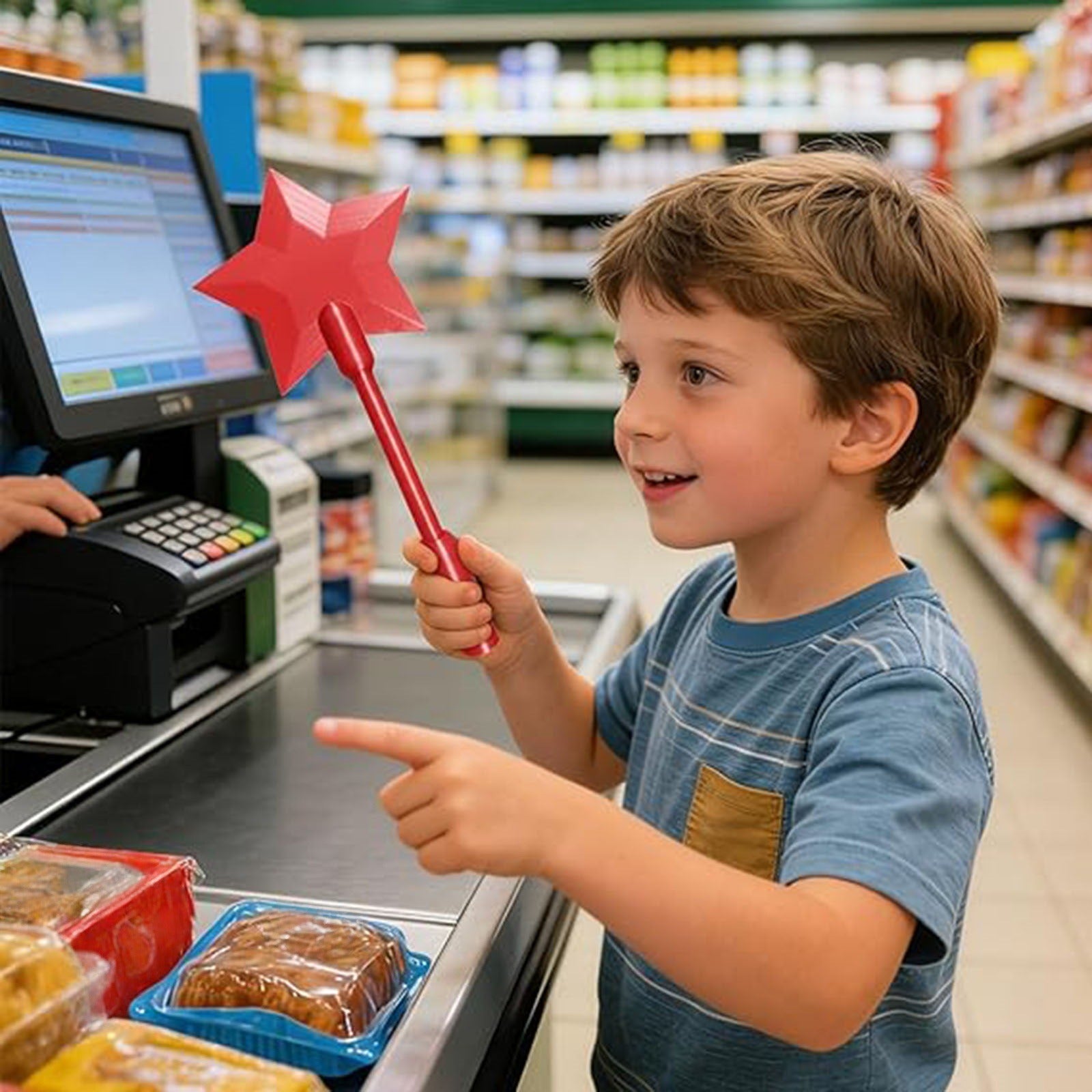 Varita Mágica de Pago Contactless Impresa en 3D