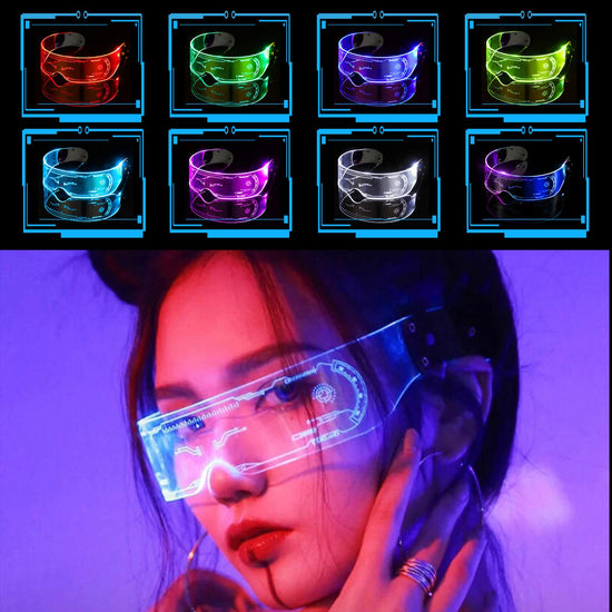 Gafas LED SPECTRA | Luces de Fiesta Recargables