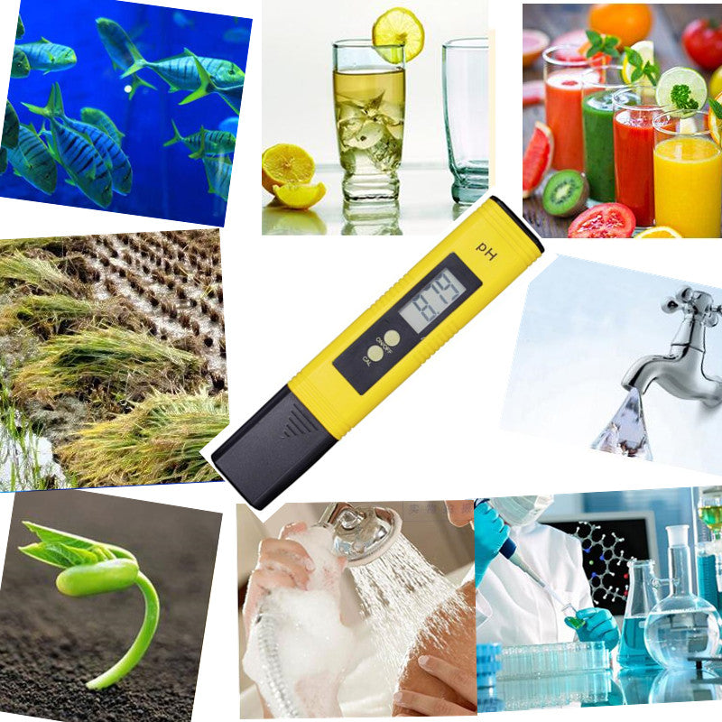 Medidor de pH Portatil de Alta Precision para Agua