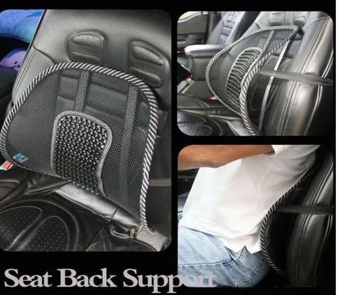 Cojin Lumbar para Asiento de Coche y Silla de Oficina