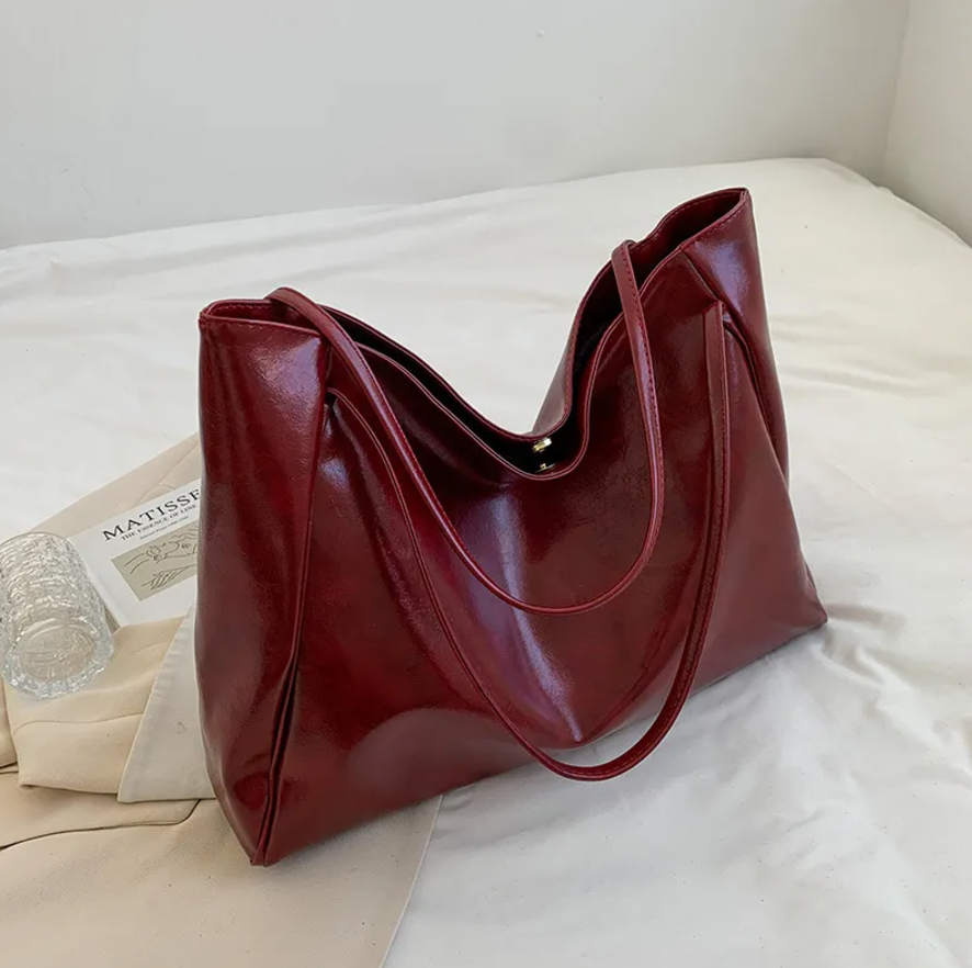 Bolso Tote Retro Brillante