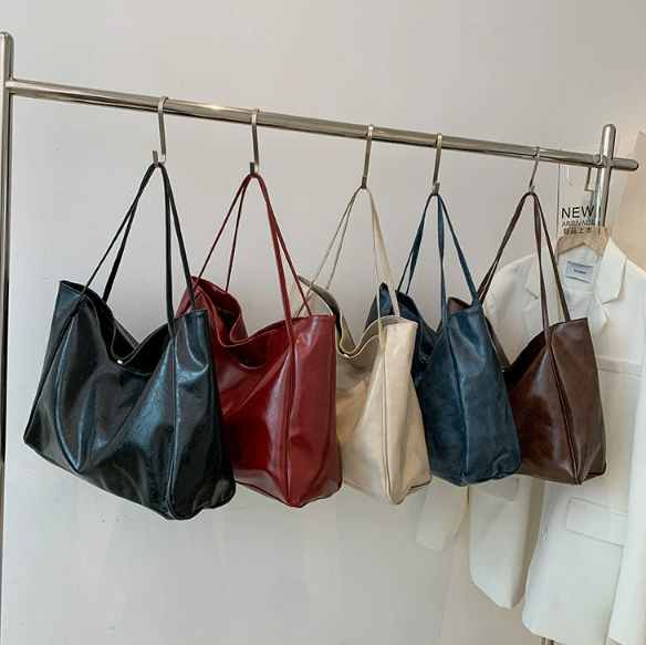 Bolso Tote Retro Brillante