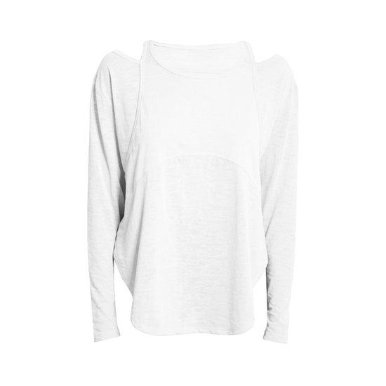 Chic Loose Yoga Crop Top