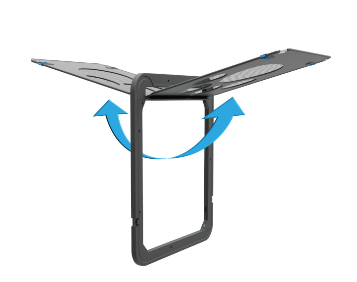 Puerta para Mascotas con Diseno Resistente a Aranazos