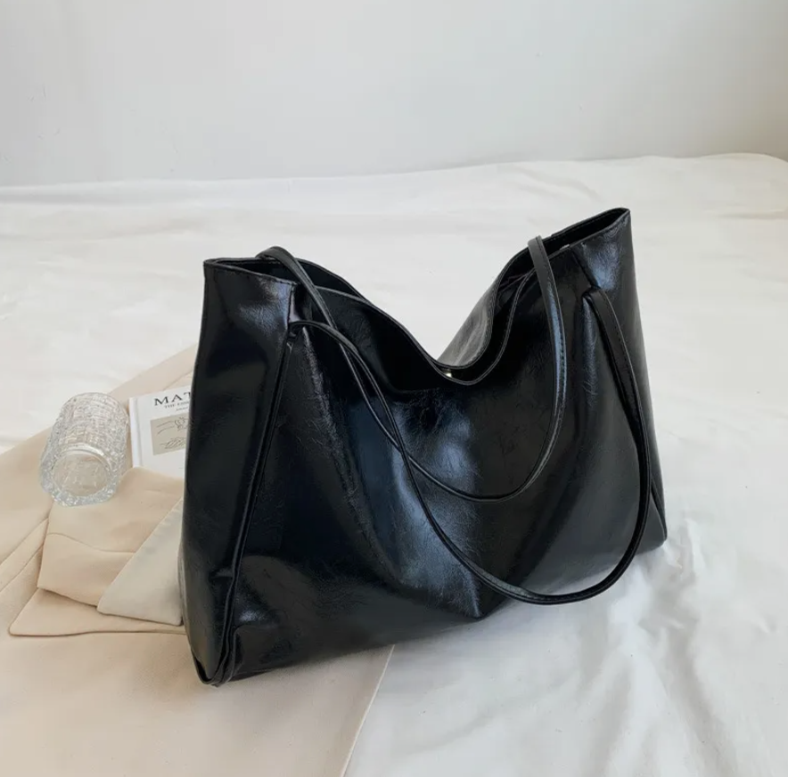Bolso Tote Retro Brillante