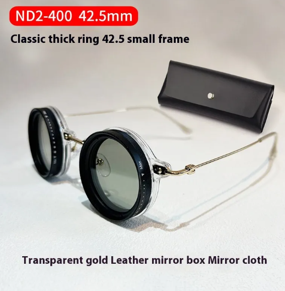 Funda para Gafas con Protección Reductora de Luz