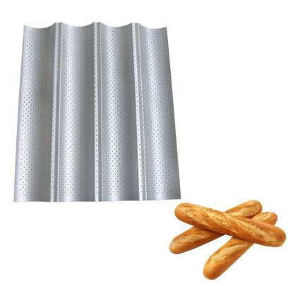 Molde Antiadherente para Pan Francés y Baguettes