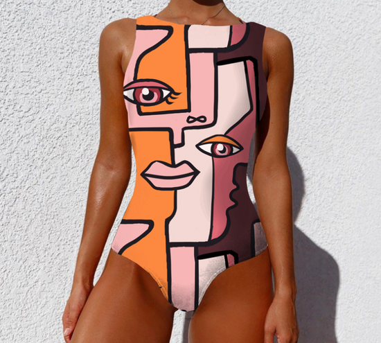 Maya Patterned Swimwear