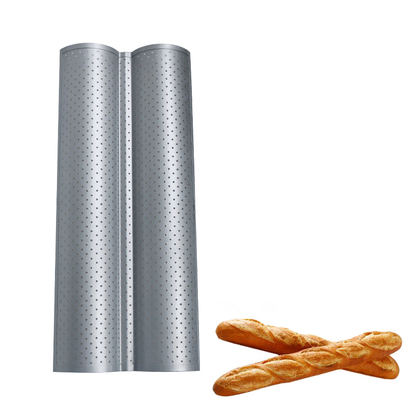 Molde Antiadherente para Pan Francés y Baguettes