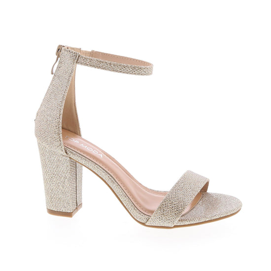 Elegant Hannah-1 Ankle Strap High Heels for Special Occasions