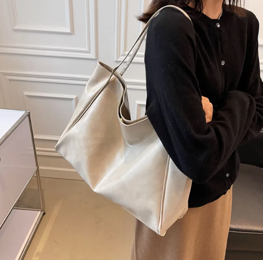 Bolso Tote Retro Brillante