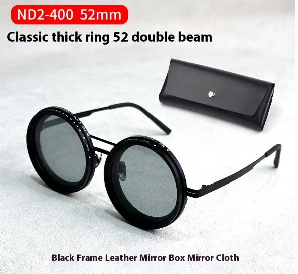 Funda para Gafas con Protección Reductora de Luz