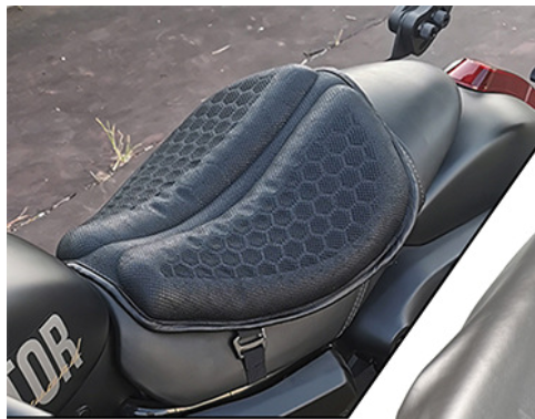 Cojín de Gel para Asiento de Moto con Estructura Honeycomb