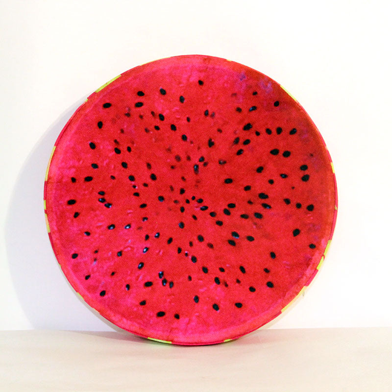 Cojin de Peluche Fruta 3D Kawaii para Decoracion