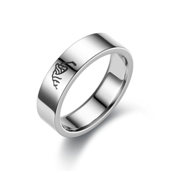 Stainless Steel Family Bond Ring – Meaningful Family Gift