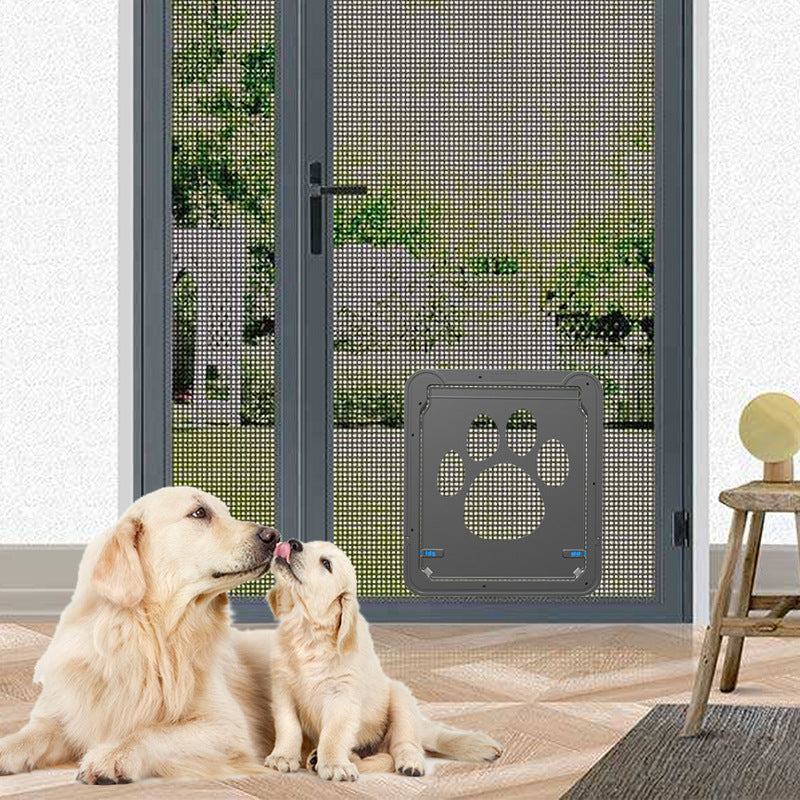Puerta para Mascotas con Diseno Resistente a Aranazos