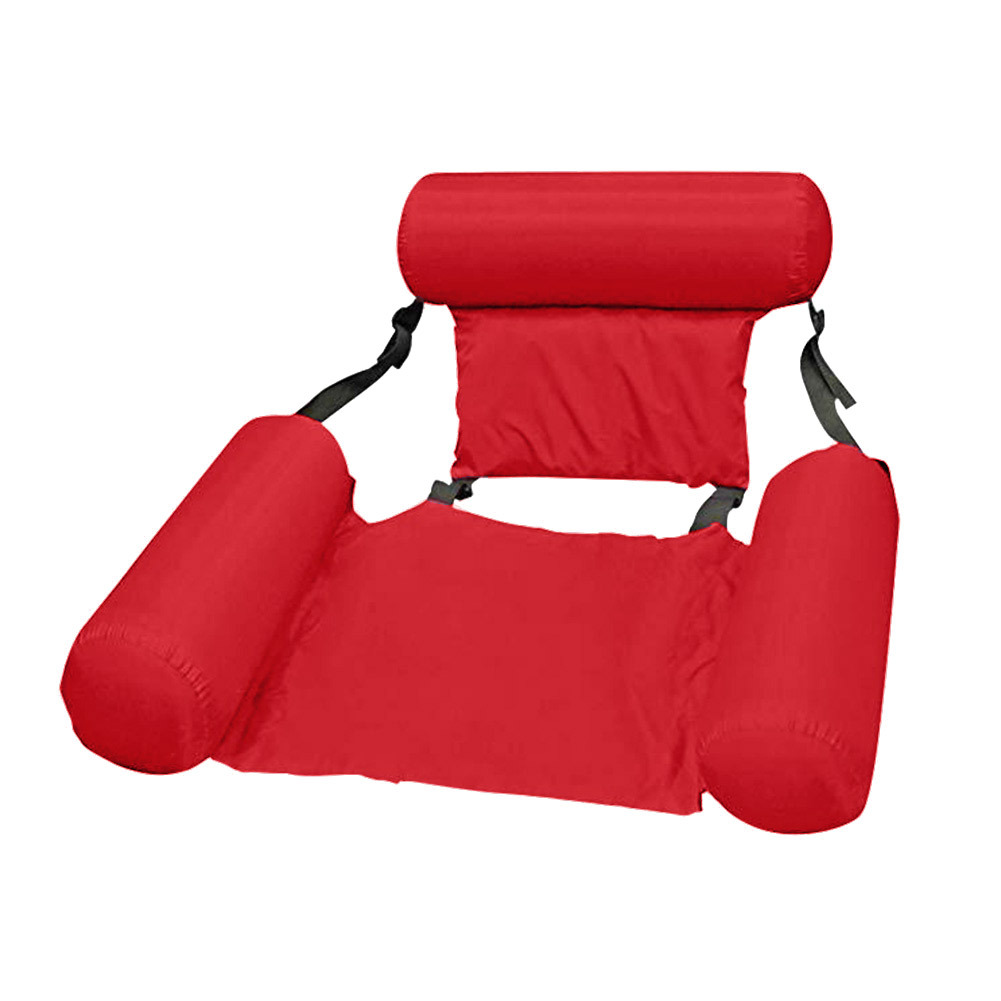 Hamaca Inflable Flotante Plegable para Piscina y Playa