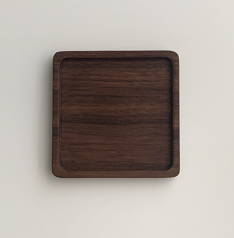 Posavasos de Madera de Nogal Aislante Natural
